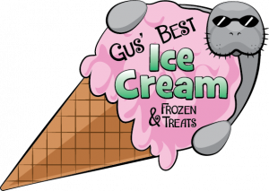 Gus's Best Ice Cream Sign
